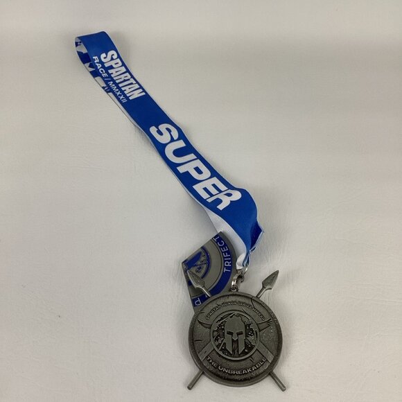 Spartan Other - Super Spartan Race Honor Series Finisher Medal 2022 Obstacle Course Wedge